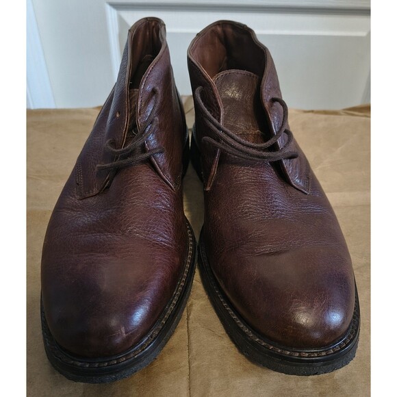 Johnston & Murphy Copeland Brown Sheepskin Leather Chukka Boots Sz 9 main image 6